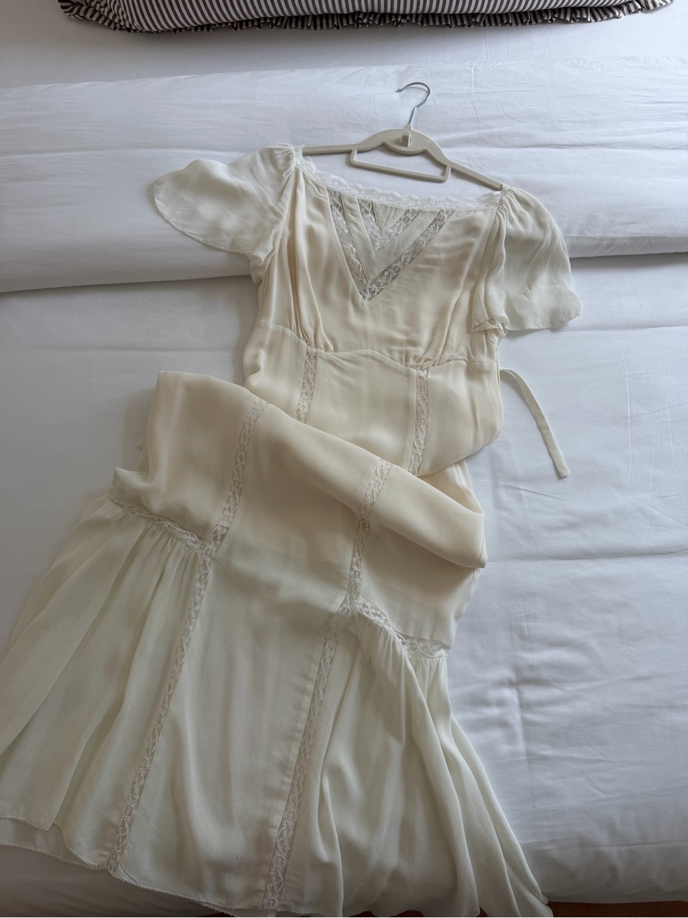 Reformation Lace-Trim Dress - Women - Picture 1 of 5